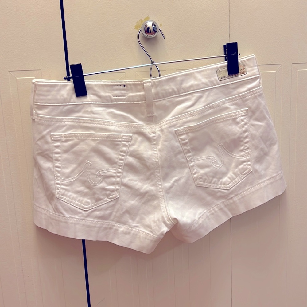 AG white the pixie summer shorts 31